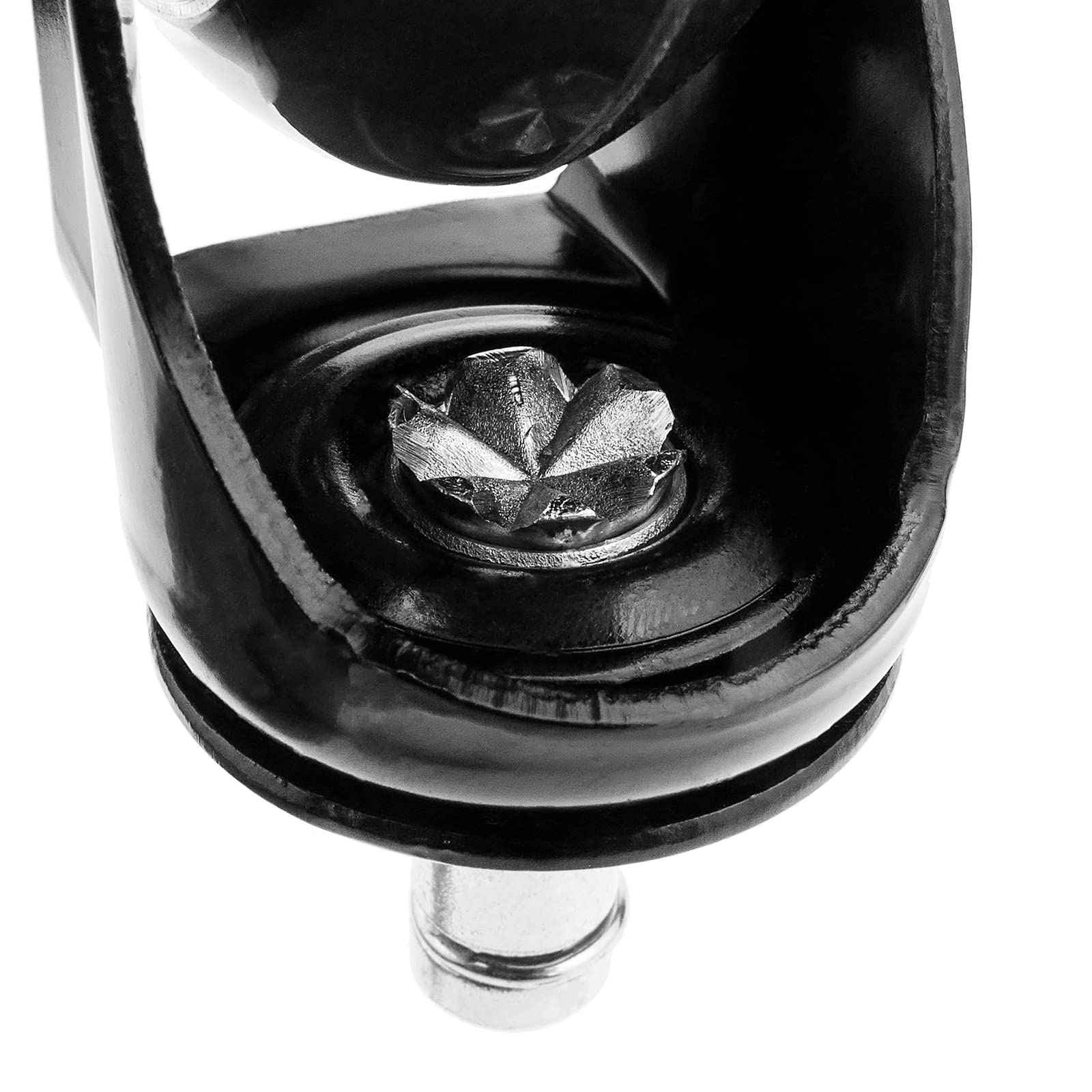 PrimeMatik - Rotelle pivotanti Ruote Industriale di Poliuretano Senza Freno 75 mm M11 5-Pack