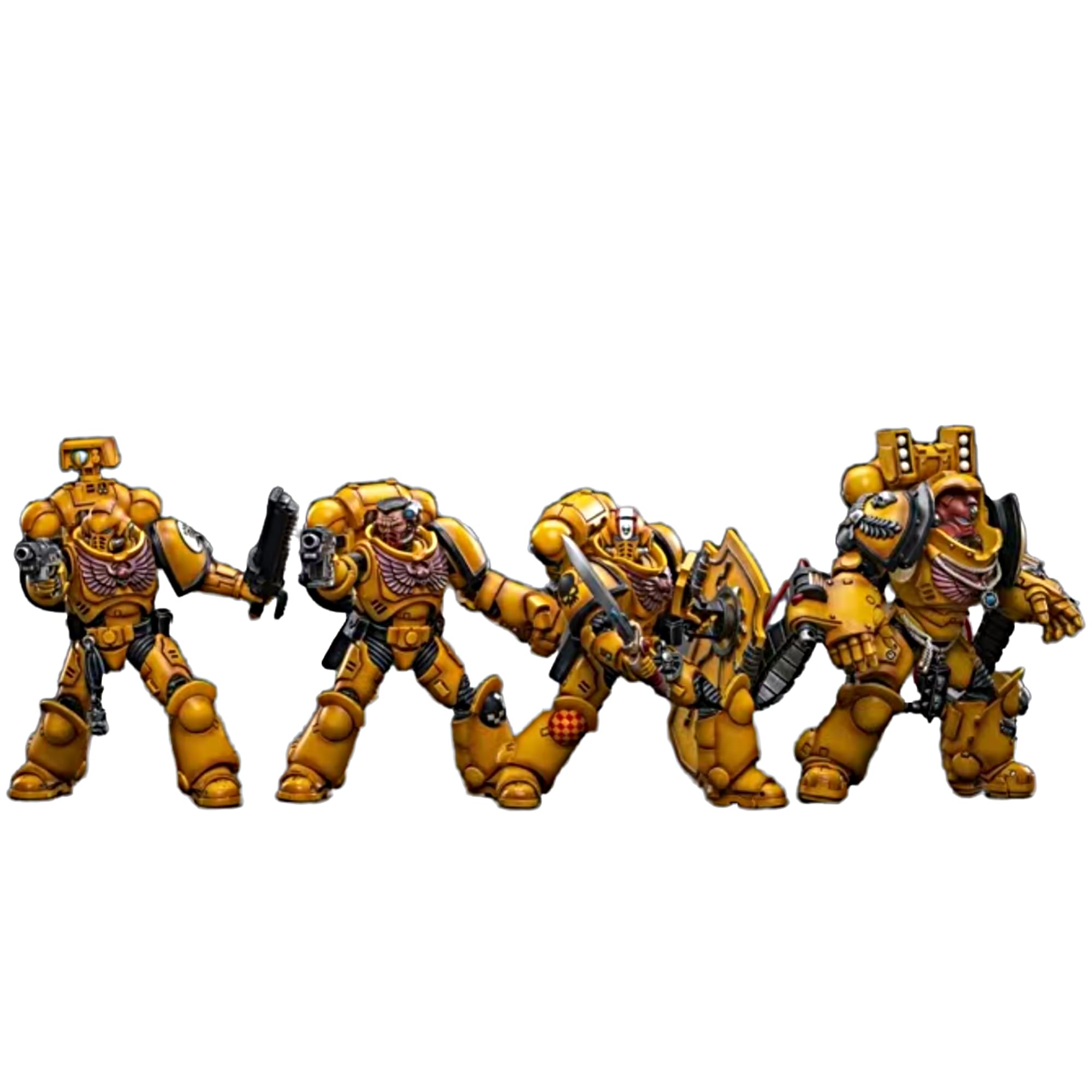 Figura JOYTOY 1/18 Warhammer – Fafnir Rann De Los Imperial Fists, Articulada Y Detallada