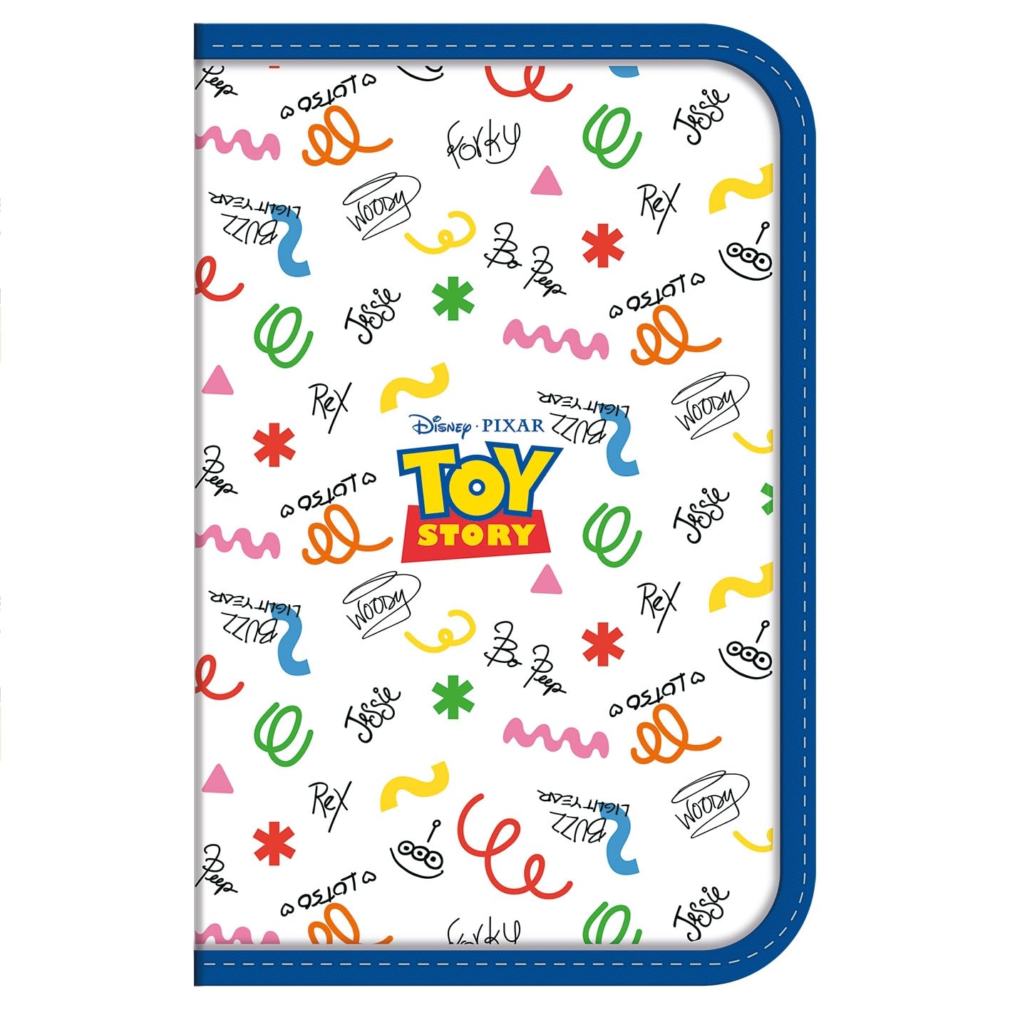 Toy Story (Squiggles) Filled Pencil Case, Official Licensed Pen