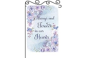 Forever In Our Hearts Garden Flag: A Touching Memorial for Cherished Memories