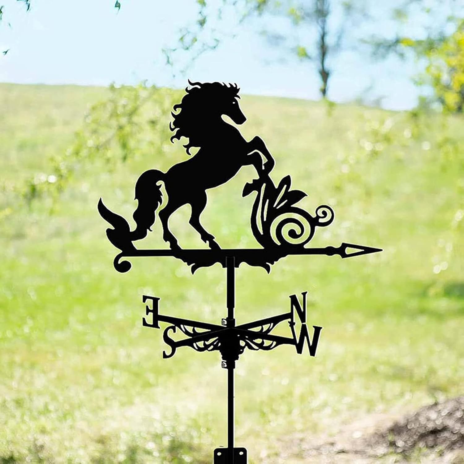 装飾風ベーンメタルウェザーベーンガーデンマウントヤードステーク風向インジケーターガーデンステークウェザーベーンアウトドアプロフェッシ