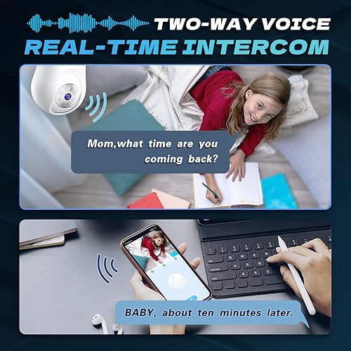 Miniatura 5 de MCJ Cámara de seguridad de bombilla de 2K / 4MP impermeable para exteriores, cámara inalámbrica WiFi de 2.4 GHz para seguridad del hogar con