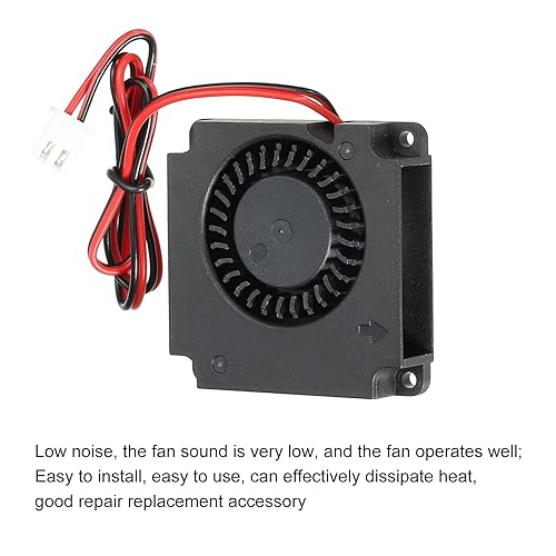 Miniatura 5 de MECCANIXITY Ventilador de enfriamiento sin escobillas DC 4010 1.575x1.575x0.394 in turbina Turbo doble rodamiento de bolas soplador de flujo