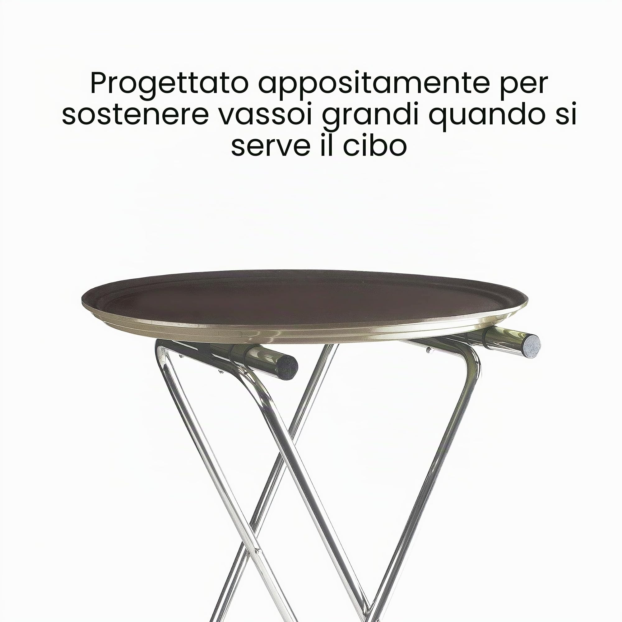 Lacor 61870 - Portavassoi per ospitalità, per tutti i tipi di vassoi, M... | Utensile professionale duraturo; progettato per prestazioni ottimali e una pulizia rapida in lavastoviglie