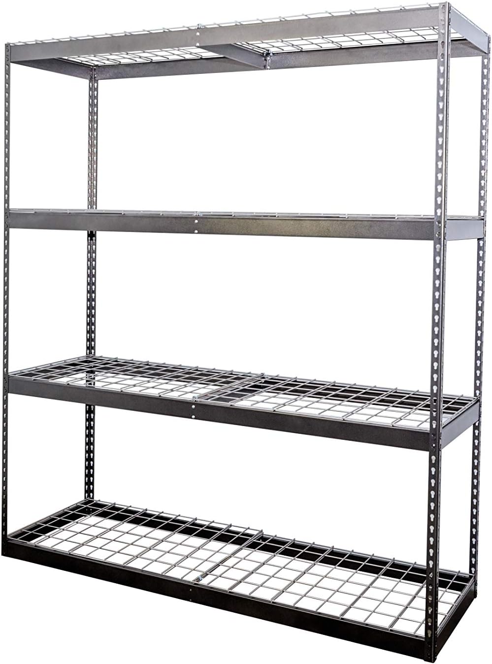 Amazon.com: SafeRacks Garage Storage Rack - Hammertone | Steel Shelving ...