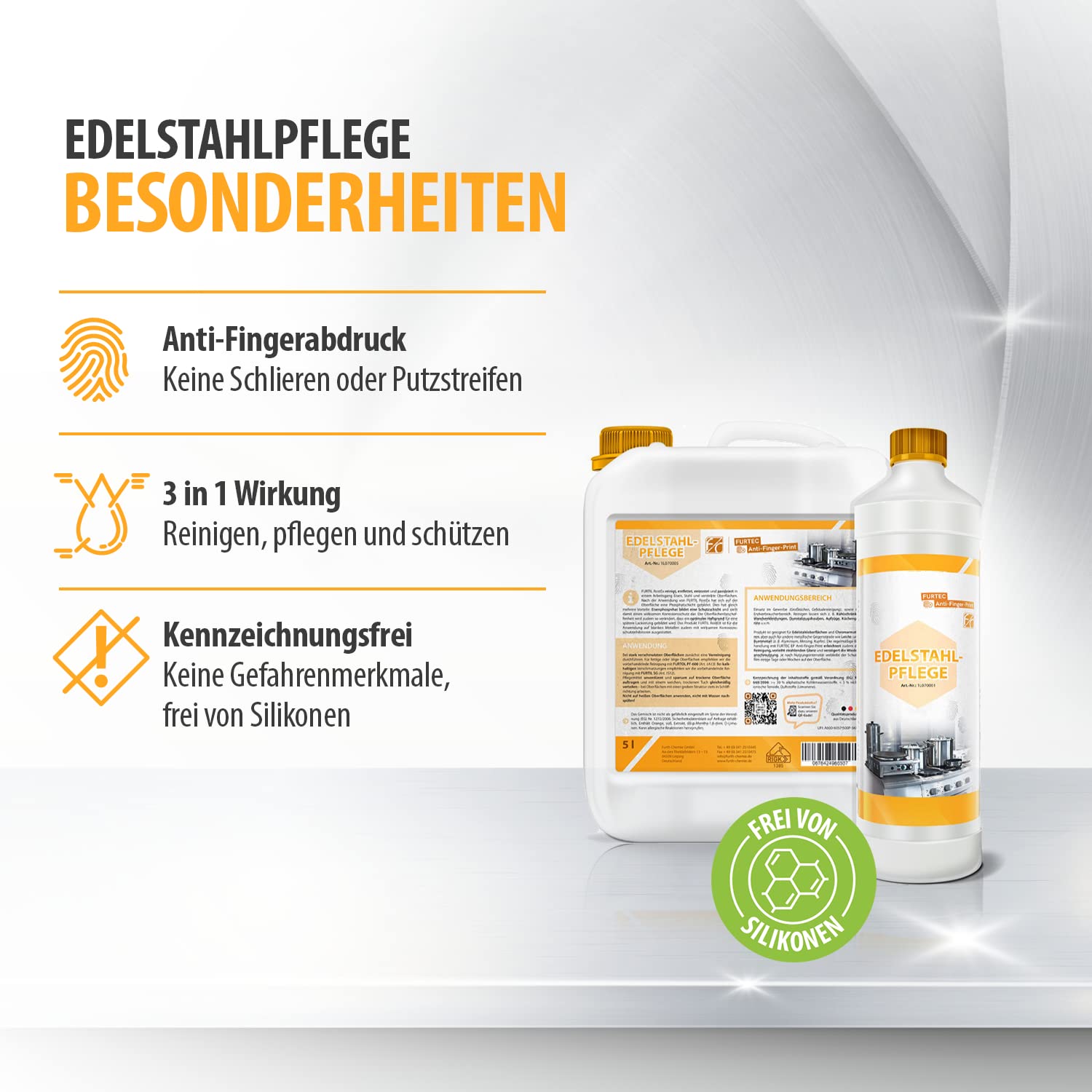 Edelstahlpflege, FURTEC EP 5 L