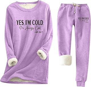 Conjunto de camiseta interior cómoda y gruesa de corte ajustado para mujer en otoño e invierno pantalones traje de mujer
