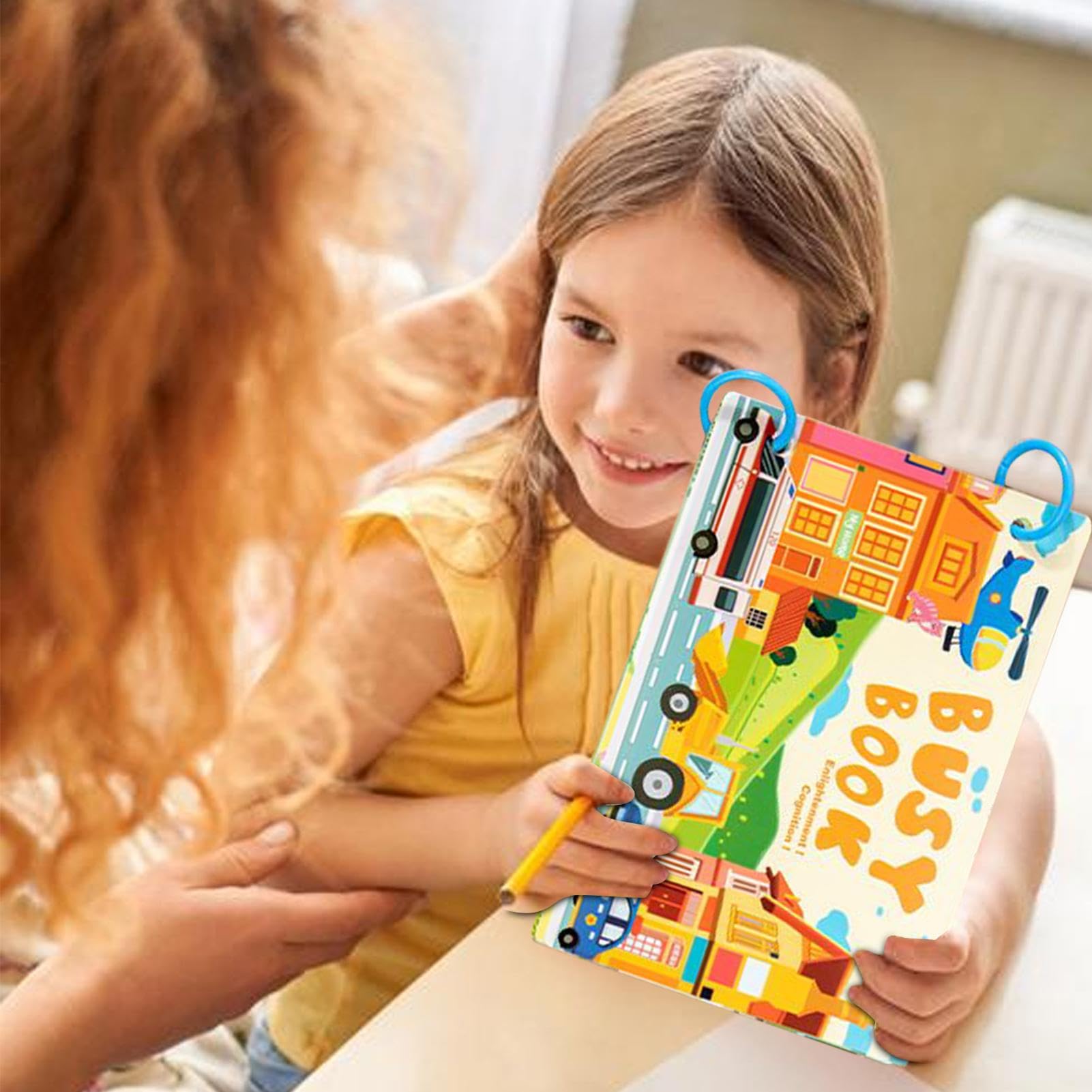 Libro Di Attività Per Bambini Piccoli Educativo Prescolare | Libro Di Attività Sensoriali Per Piccoli per Bambini Ragazze Compleanno Natale Casa Viaggio Scuole Asilo