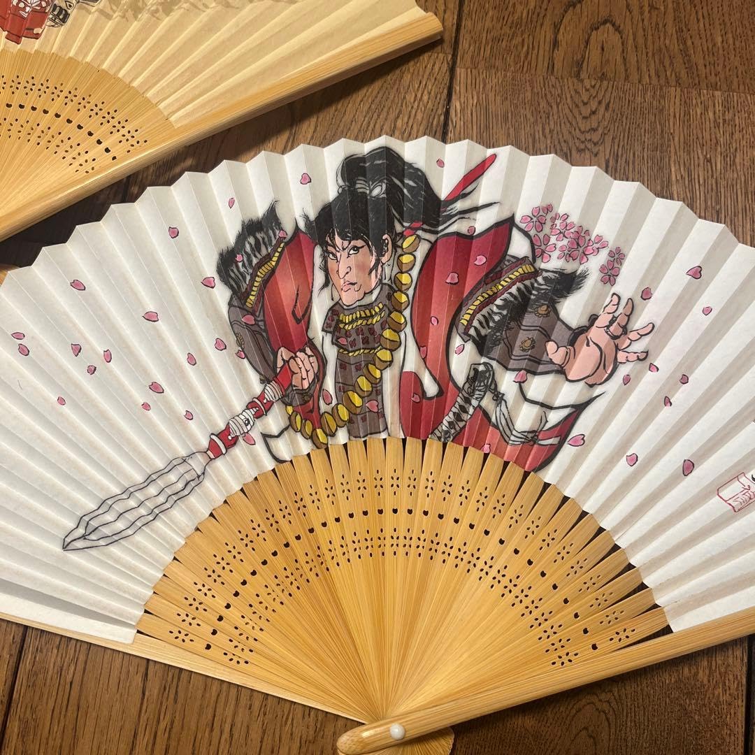 Amazon.co.jp: 博多祇園山笠 千代流扇子2本セット : おもちゃ
