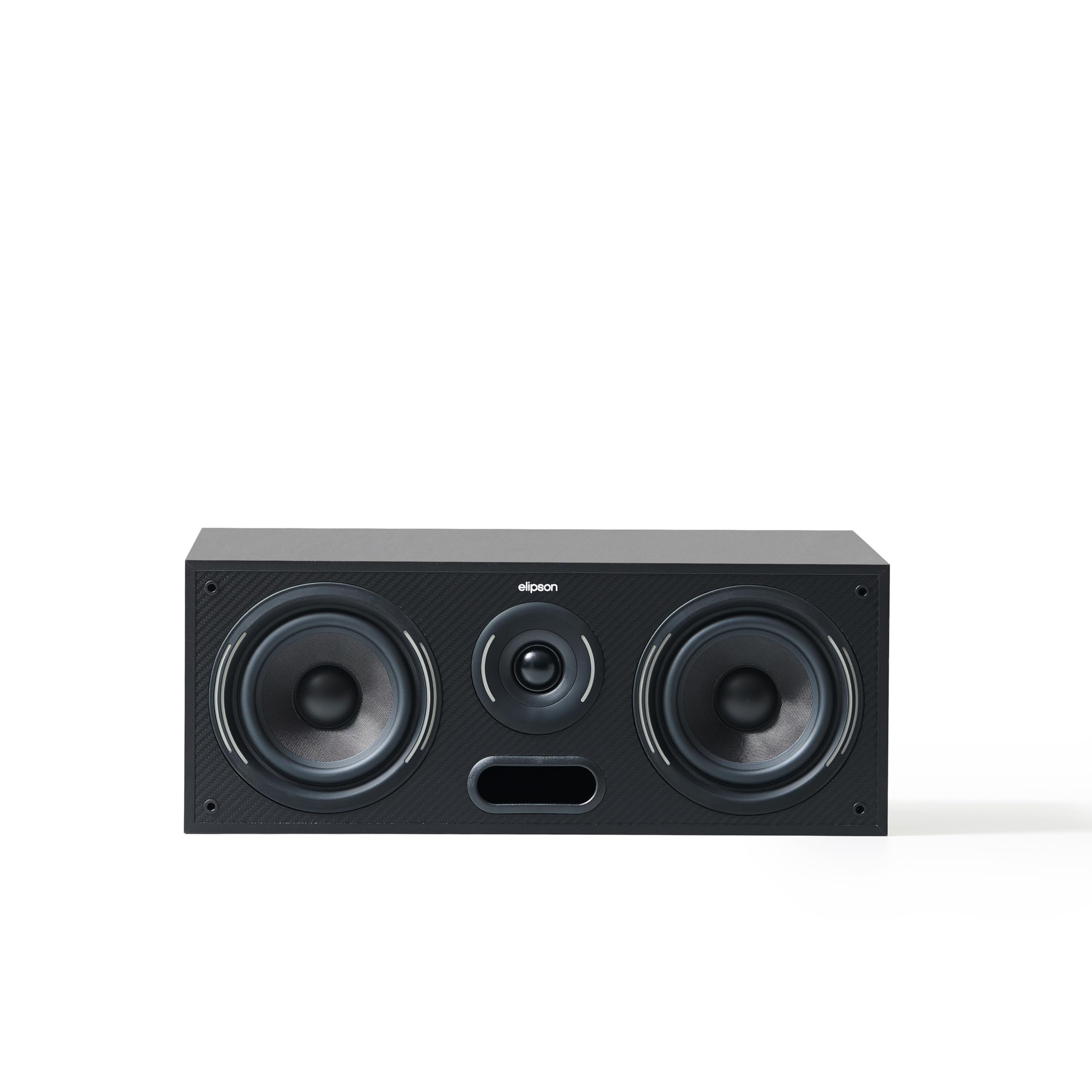Elipson Enceinte Centrale Horus 10C - Finition Noir/Carbone