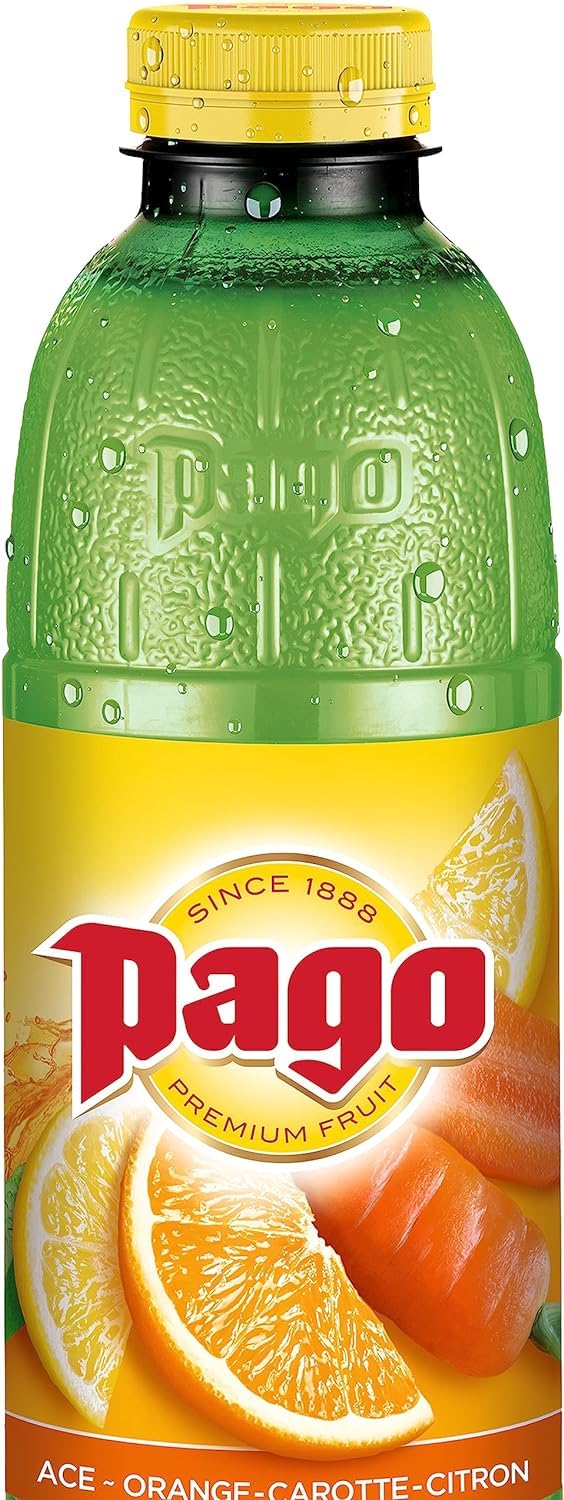 Zumos Pago Bebida de frutas Naranja Zanahoria y Limón 750ml Clásicos