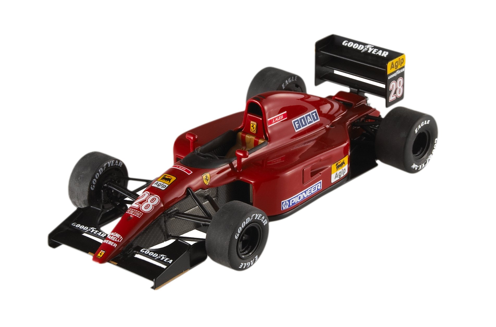 ミニカー MATTEL ELITE 1/43 Ferrari F1 91 J.ALESI Hot Wheels Elite Ferrari F1-91 J. Alesi Germany GP 1991