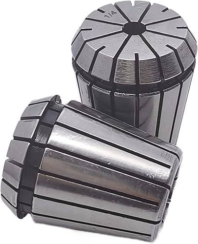 Miniatura 4 de ER32 Juego de pinzas de 14 2 piezas, juego de pinzas de resorte para máquina de grabado CNC y herramienta de torno de fresado