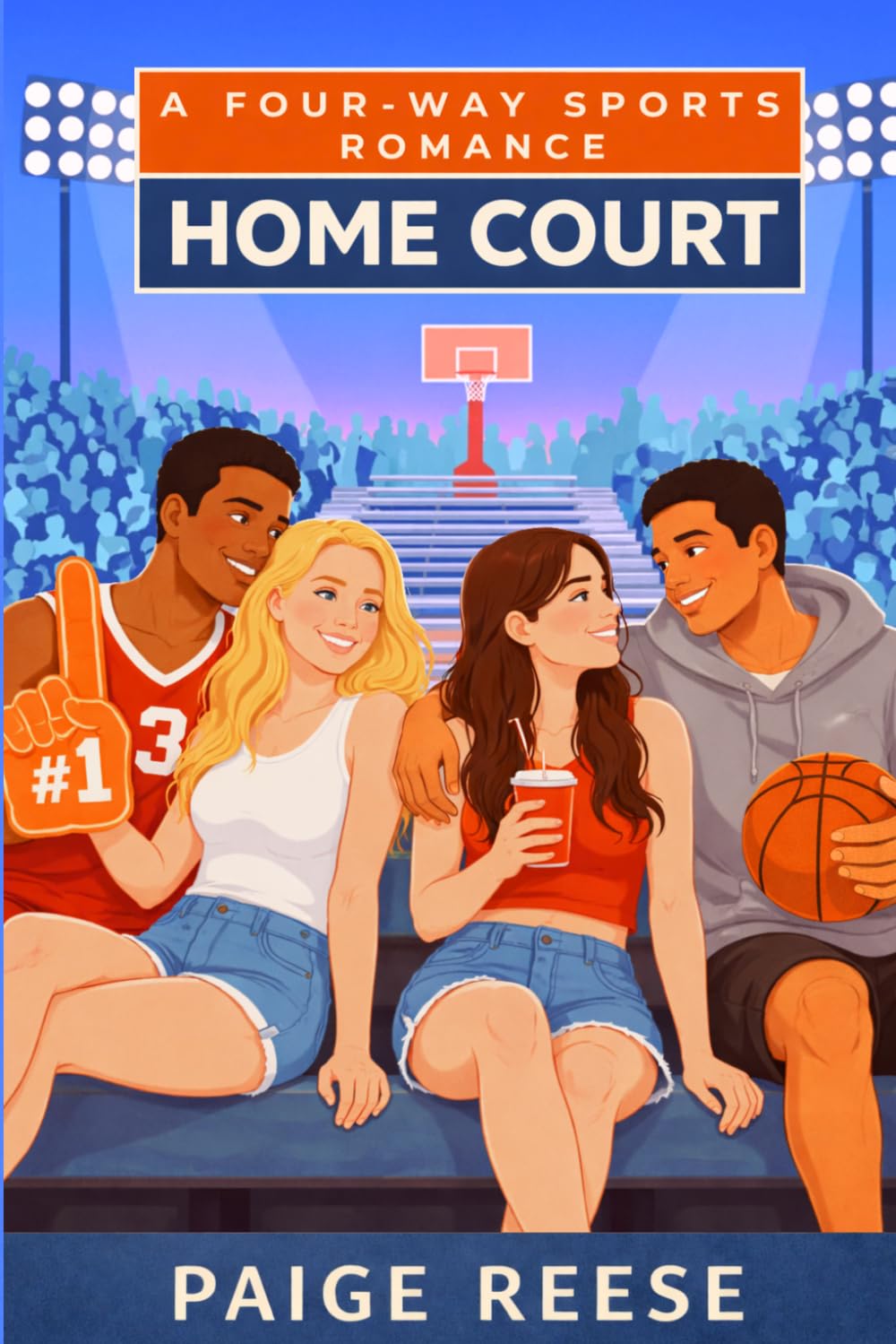 Home Court: A Spicy Why-Choose Polyamory Sports Romance with Bisexual Representation (The Pennsylvania Players)
