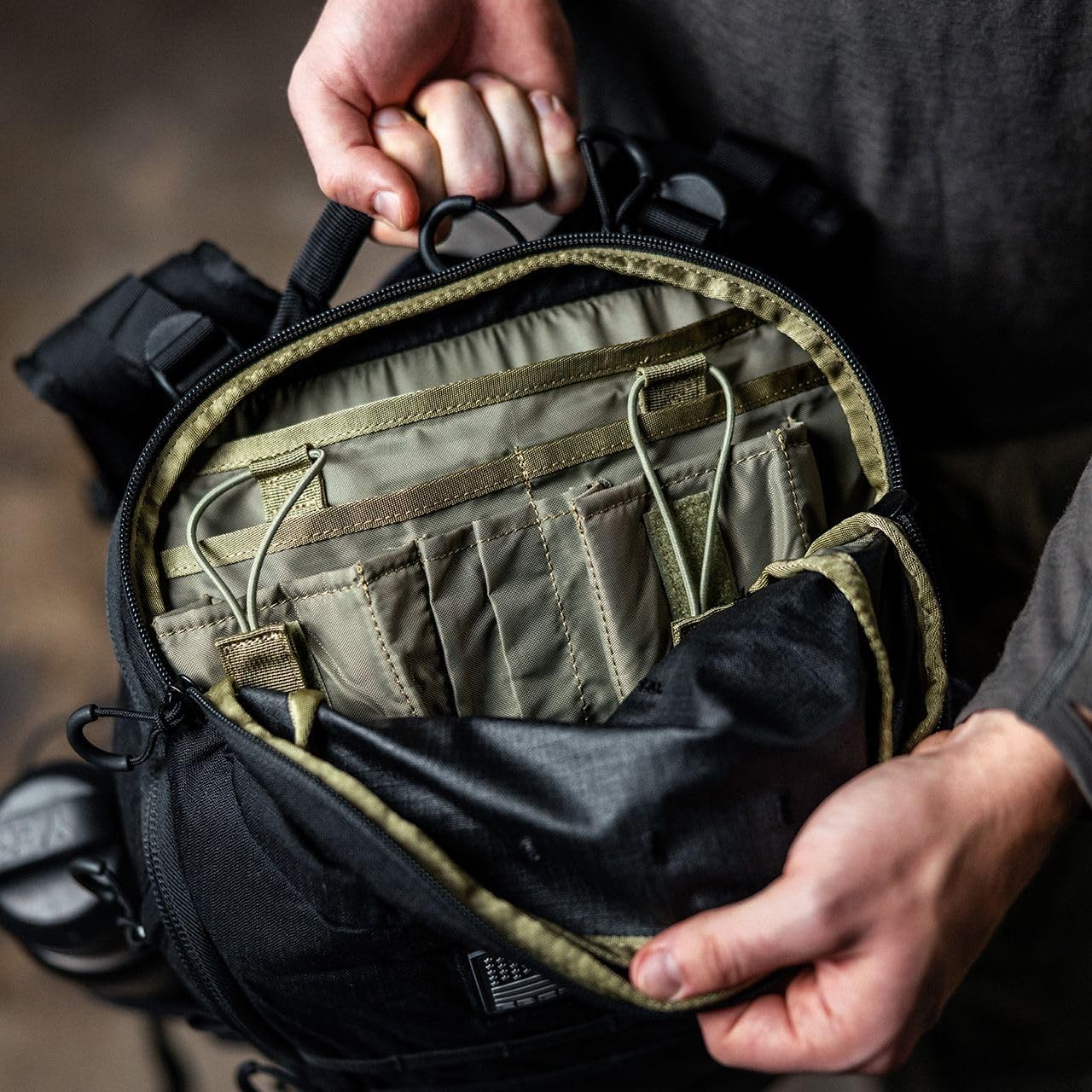 Eberlestock Switchblade Pack - Low Profile Tactical EDC Backpack for Maximum Space and Organization - Image 3