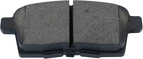 Miniatura 4 de TRQ Juego de pastillas de freno y rotor de rendimiento trasero Kit químico de freno Pastillas de freno Rotores de freno Cerámica Premium G-Coated