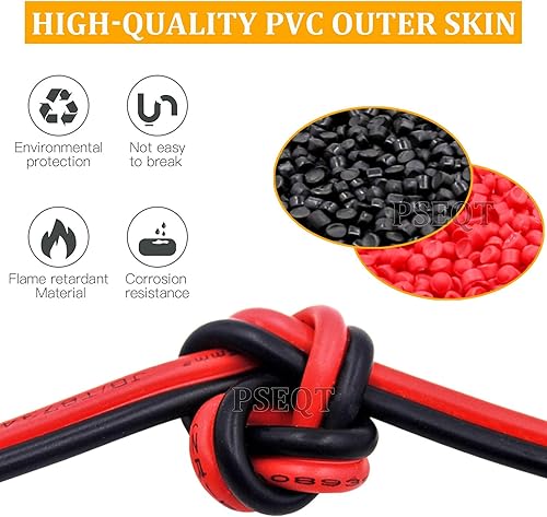 Miniatura 9 de PSEQT Tira de luces LED de 3.9 pulgadas para exterior de automóvil, luz ámbar para guardabarros (10 unidades) + cable de extensión de 2 pines de 22