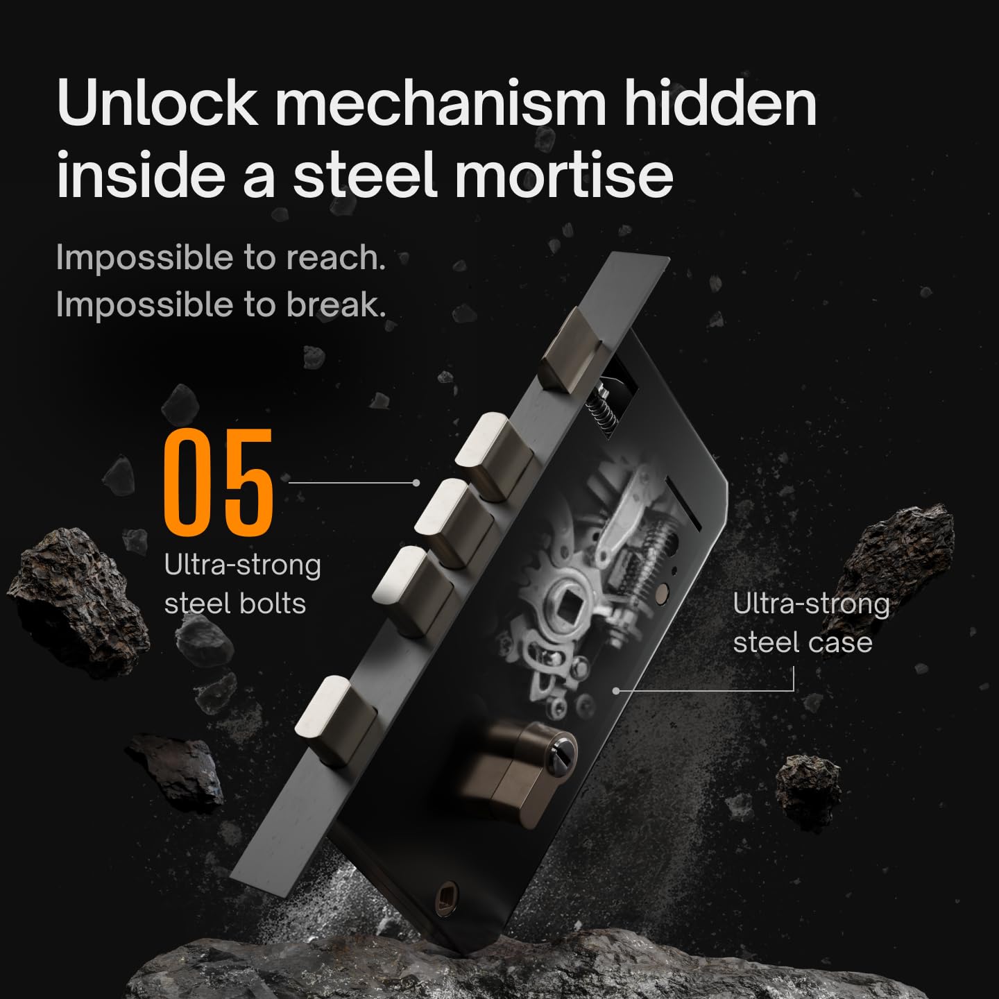 Native Lock Pro by Urban Company | Smart Door Lock with in-Built HD Camera & Home Doorbell Connect | 7-Way Unlock | See & Unlock from Anywhere | 3-Year Unconditional Warranty | Free Installation 3