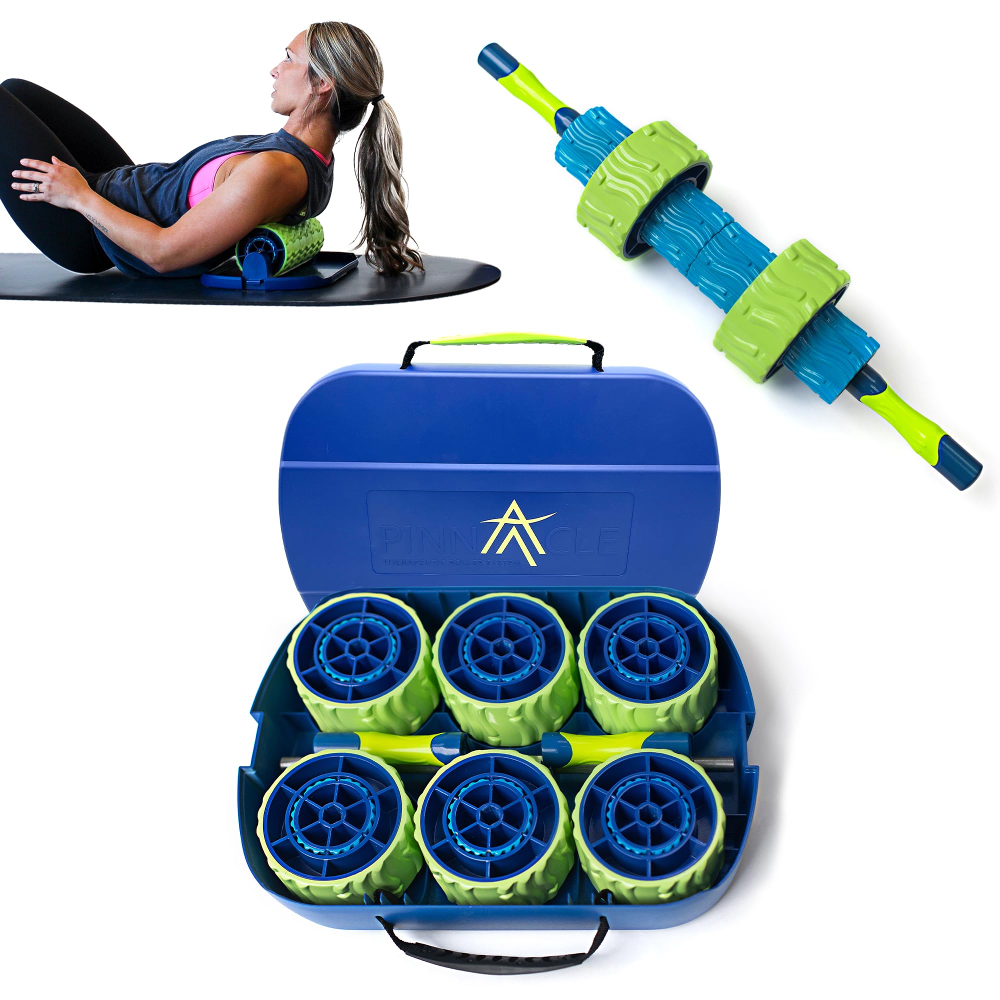 Amazon.com : Pinnacle TRS Massage Roller - Modular Portable Muscle