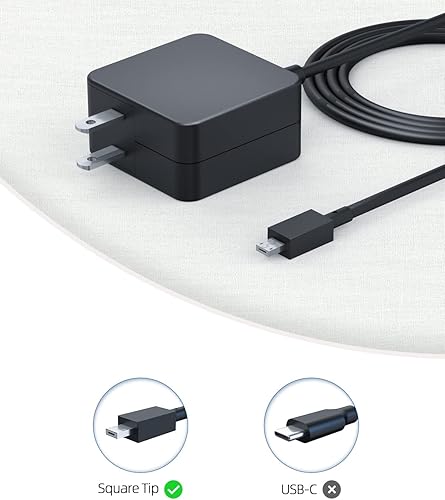 Miniatura 3 de Cargador de 24 W (seguridad certificada por UL), apto para Asus Chromebook C100P C100PA C100 C201P C201 C201PA cable adaptador de fuente de