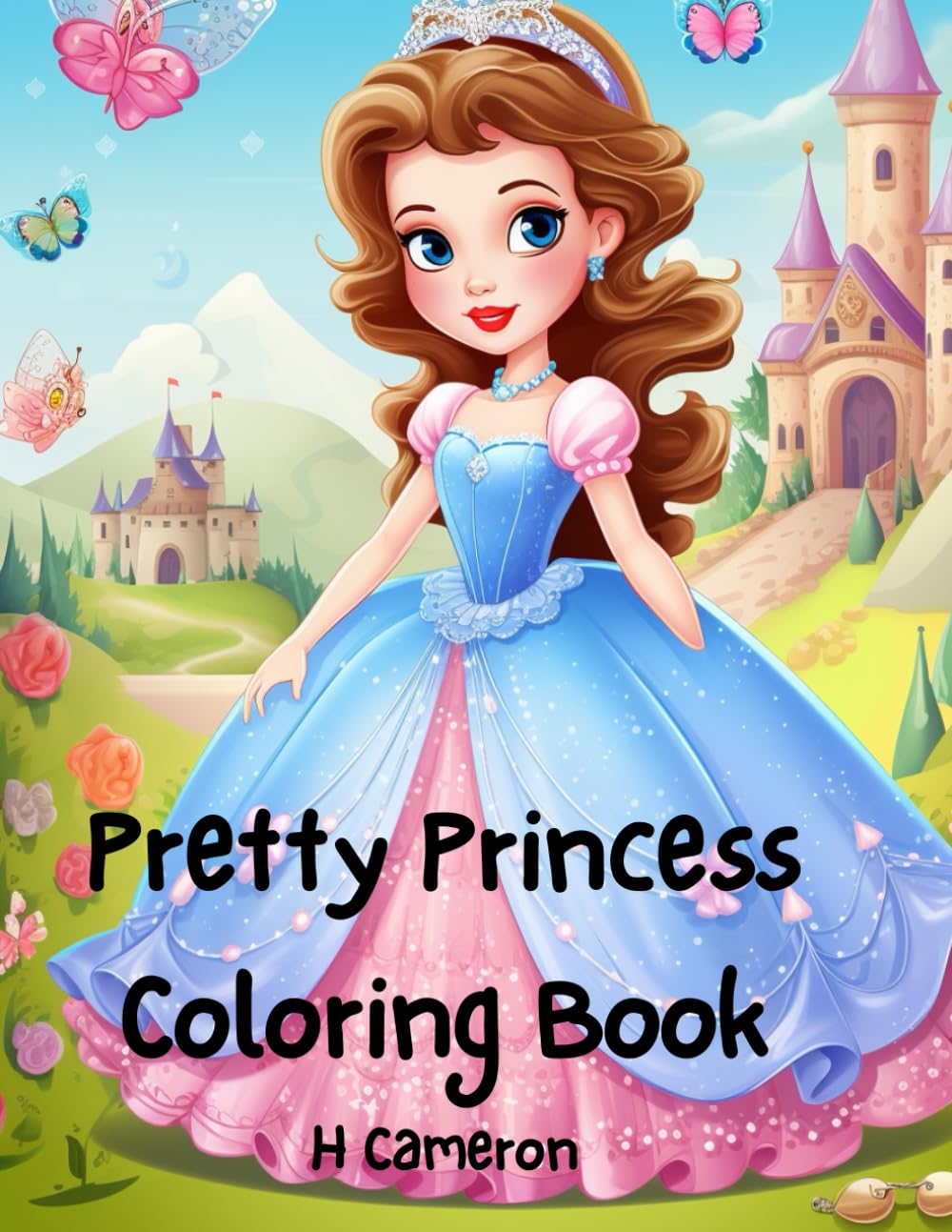 Pretty Princess Coloring Book