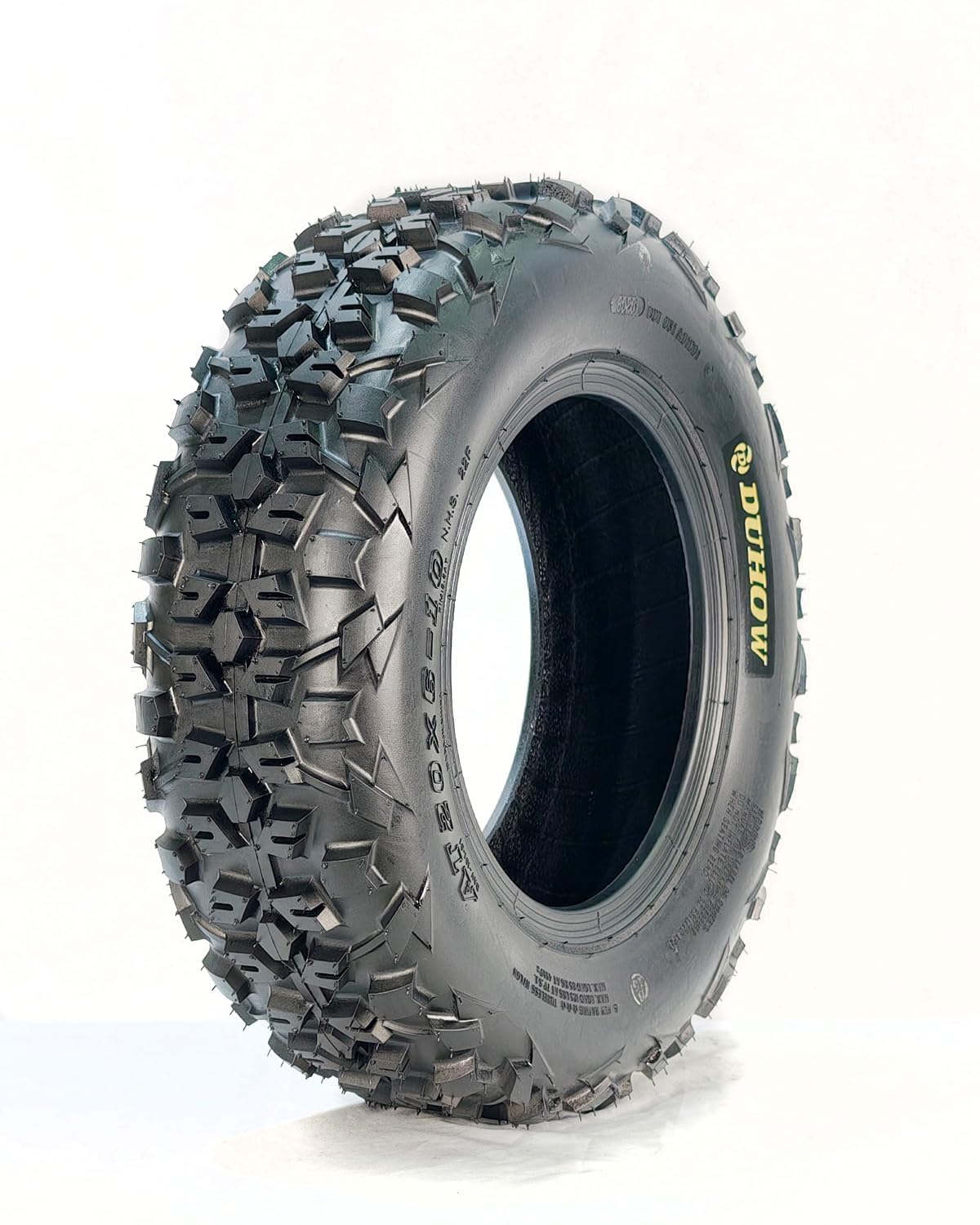 Garvee Pneus ATV 25x8-12 (Lot De 2), Avant 6PR Tout-Terrain, Pneus Hors Route 25x8x12 Pour Sentier Et Sable ATV UTV, Paroi Latérale Renforcée, Protection De Bande De Roulement, Sans Chambre