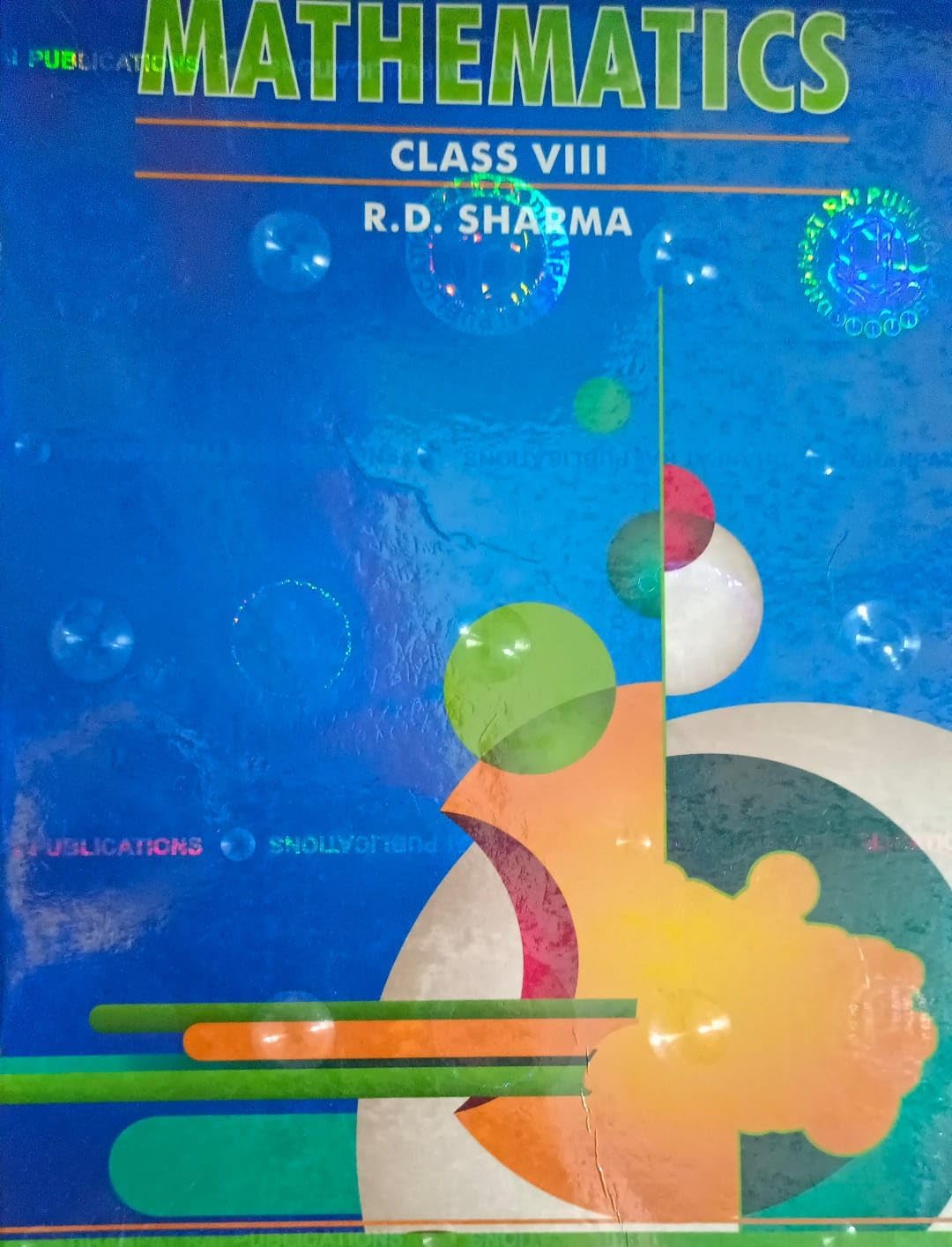 Mathematics Class 8 By RD Sharma (S)