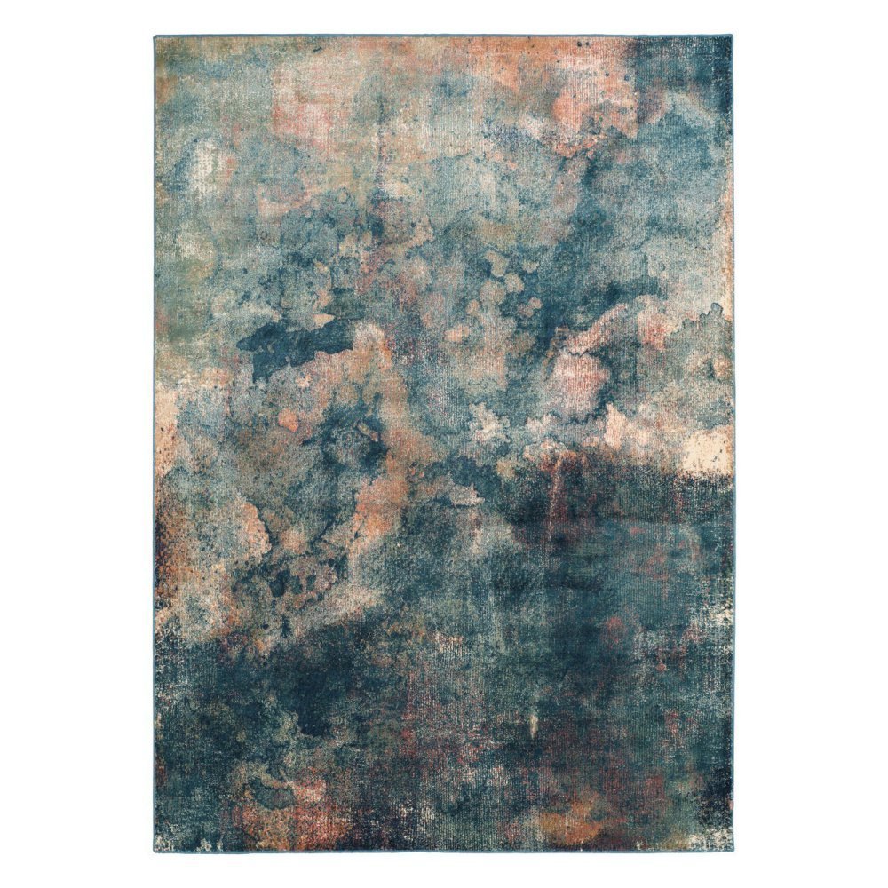 (similar )SAFAVIEH Constellation Vintage Collection Accent Rug - 2' x 3', Light Blue & Multi, Modern Abstract Viscose Design, Ideal for High Traffic Areas in Entryway, Living Room, Bedroom (CNV765-2220)