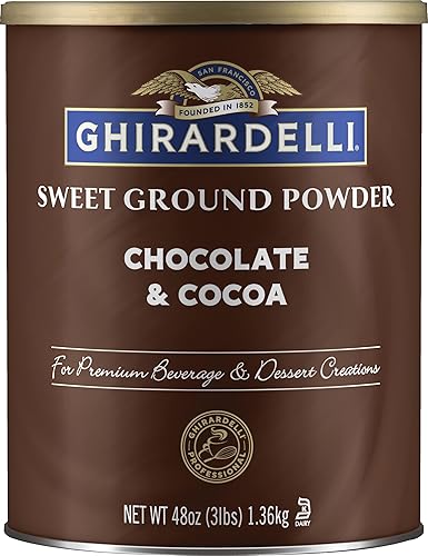 Ghirardelli Chocolate Dulce Molido y Cacao | 3 libras | Para Hornear y Postres