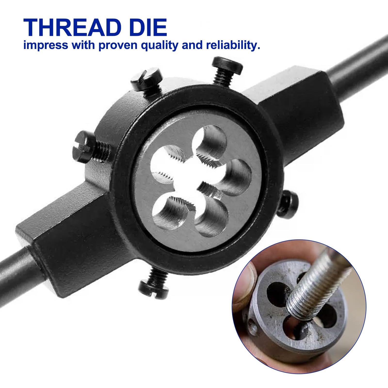 Maschio Per Filettatura M10x1 HSS - Per Filettatura Esterna, Acciaio Rapido - Foto 8