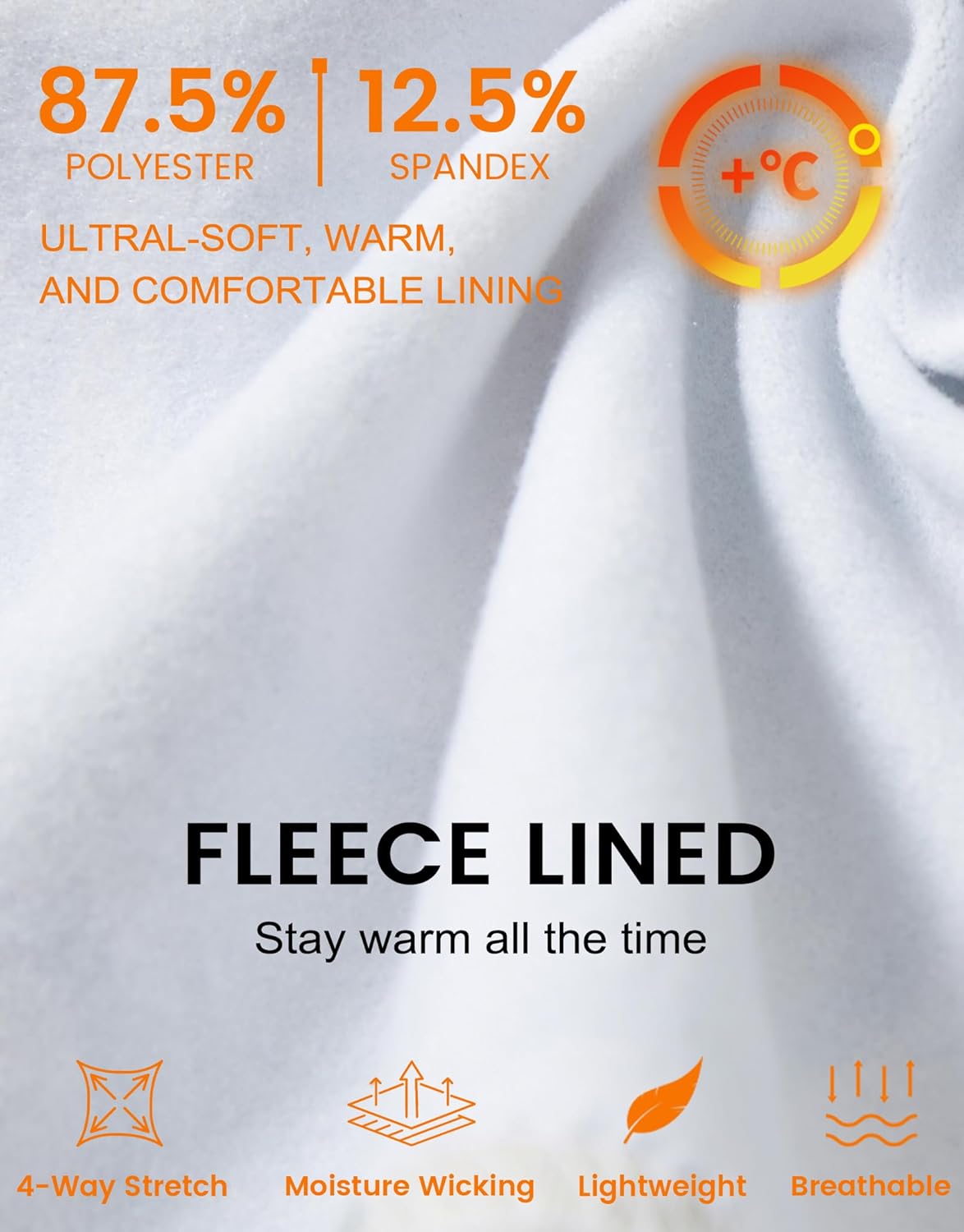 M MAELREG Hoodies Golf Fleece Print Performance Dry Fit Lightweight Athletic Casual Pockets Hooded Pullover Sweatshirts - Image 6