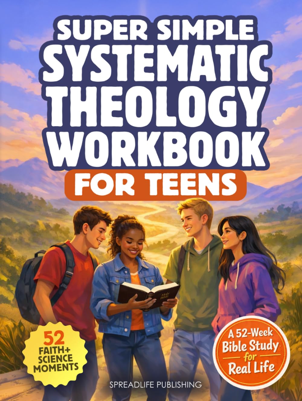 Super Simple Systematic Theology Workbook for Teens: 52-Week Bible Study to Discover Bible Doctrines That Shape Your Faith, Thinking, and Everyday Life for Authentic Spirituality