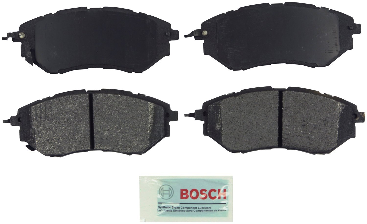Bosch BE1324H Blue Disc Brake Pad Set with Hardware - FRONT — view 144