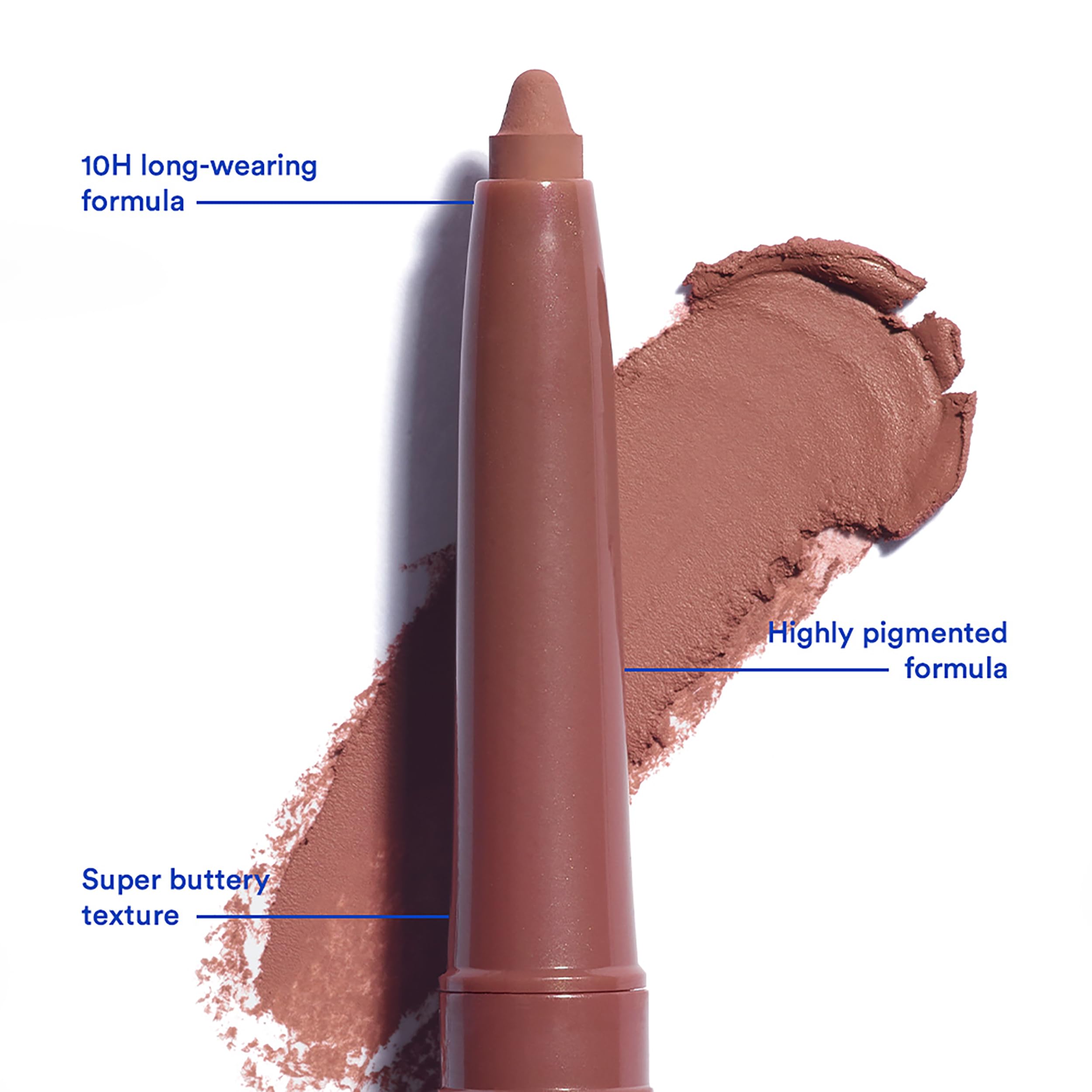 3INA MAKEUP - The Automatic Lip Pencil 565 - Medium brown red Lip Liner Built- In Sharpener - Waterproof Lip Liner - Image 3