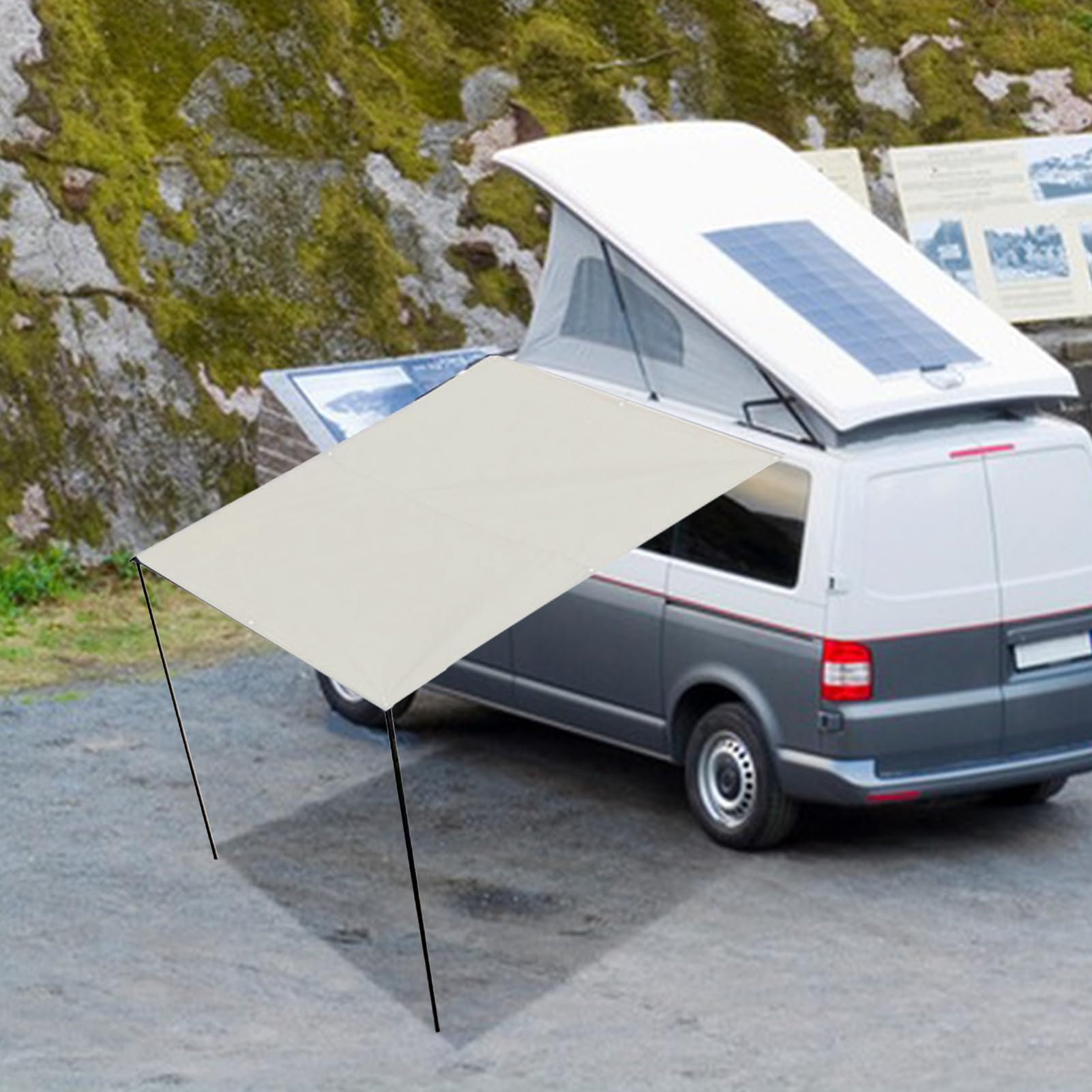 200x300x240 Cm Verandas Campers Tendalino Auto Tendalino Campers Tendas Da Sole Per Auto Oxford 210D Awnings Alle Intemperie UV50+ Impermeabilità PU3000+ Per Campeggio E Overlanding