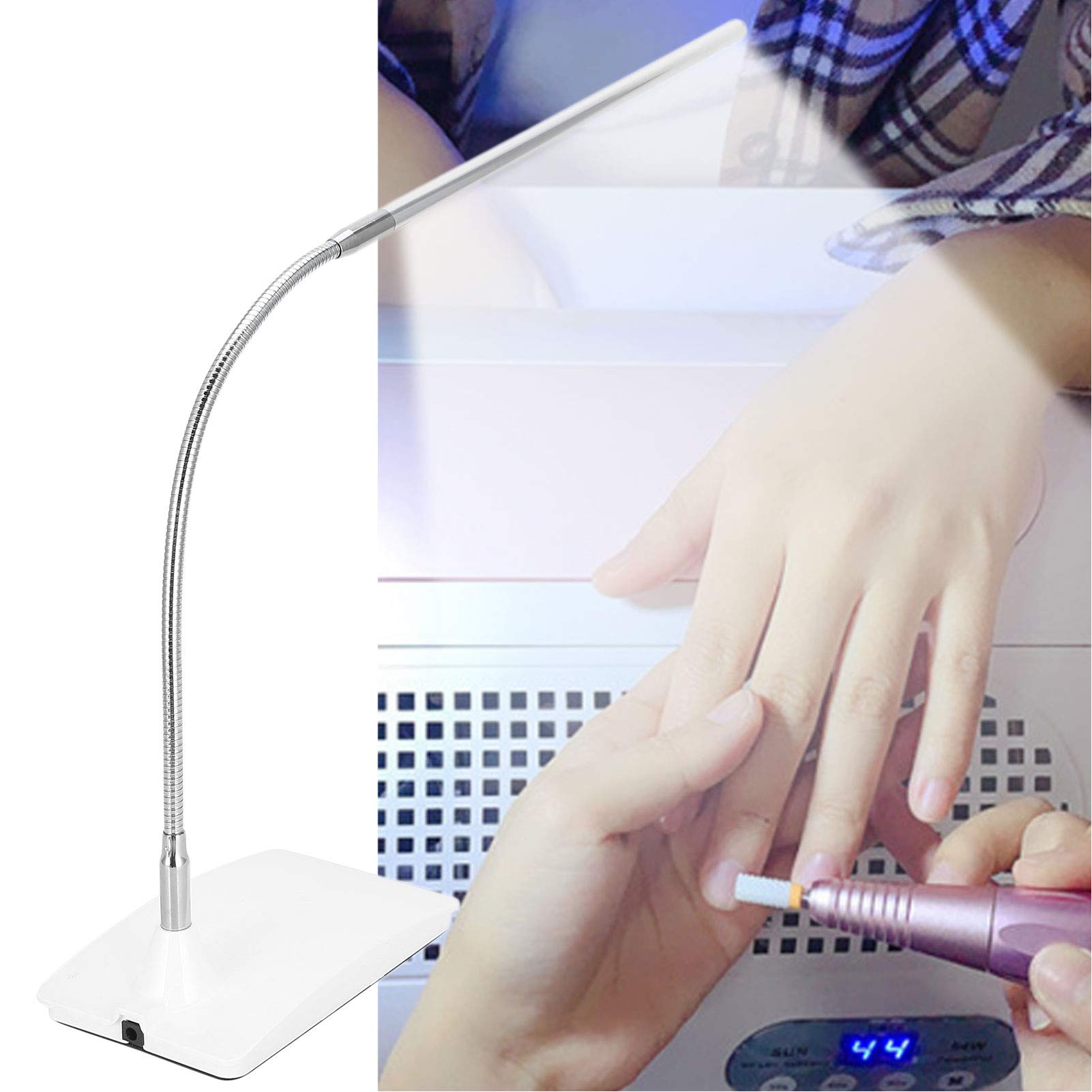 Lampada da tavolo protezione per gli occhi 3-way Dimmable Student Lettura della lampada di apprendimento - con PLU Gusb. Cavo di ricarica (controllo touch) (Color : Black