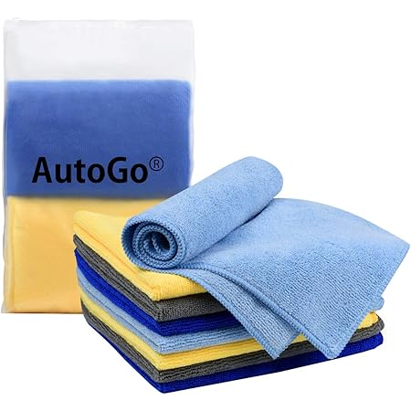 Amazon Autogo マイクロファイバークロス 吸水 速乾 40cm 40cm 4色 8枚入 クロス タオル 車 バイク Amazon Autogo マイクロファイバークロス 吸水 速乾 40cm 40cm 4色 8枚入 クロス タオル 車 バイク