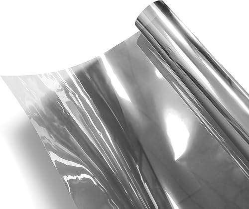 Vista 6 de VViViD láminas de vinilo para coloración de ventana, transparentes, coloridas, Anaranjado