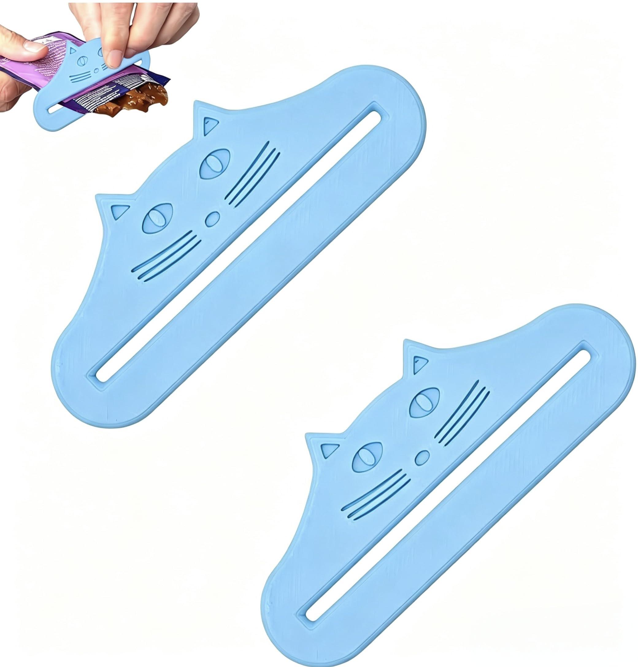 Waoferfio Cat Food Pouch Squeezer Set, 2 Pcs