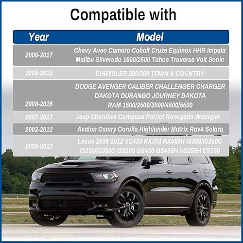 Miniatura 2 de GTOWNWORKS Tapones centrales de rueda de 2.480 in 2.48 pulgadas para Dodge Jeep, Chevrolet, Toyota Lexus, tapacubos centrales de repuesto  Paquete