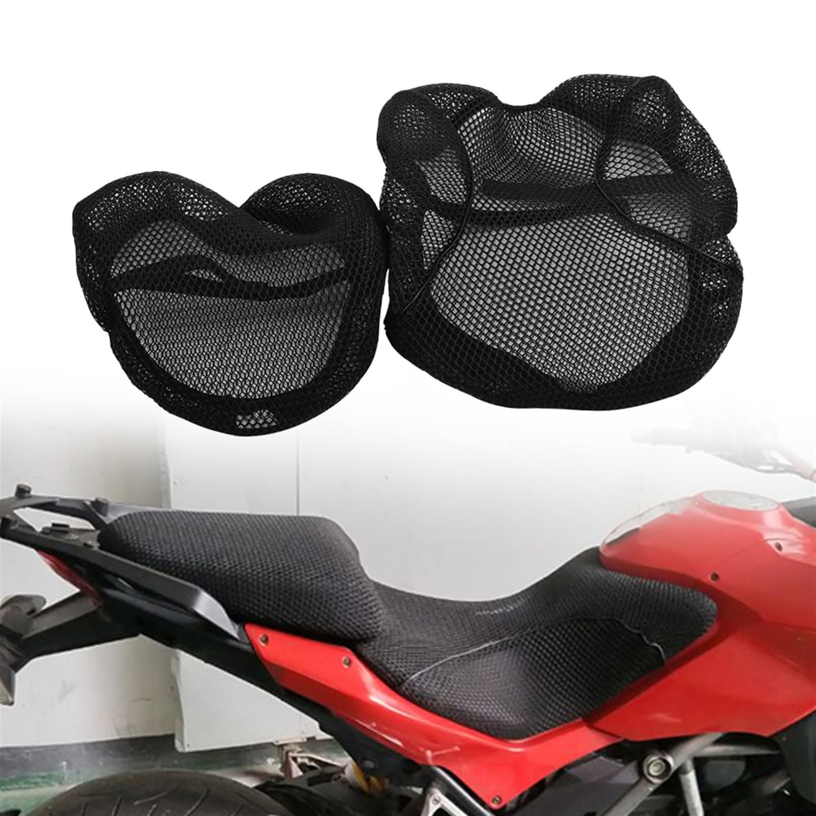 Housse de coussin de siège antidérapante résolvant les douleurs de selle sur Ducati Multistrada