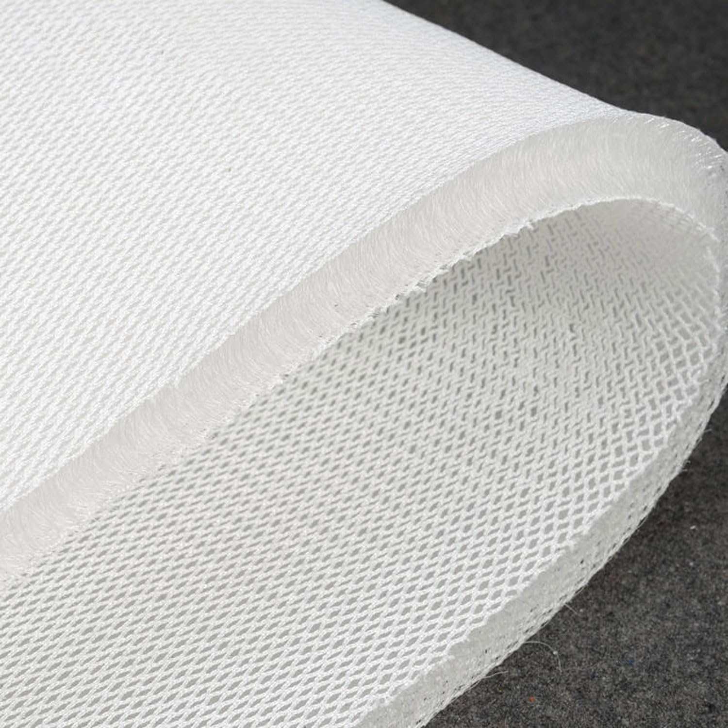 Atmungsaktives 3D Air Mesh Gewebe 3 Lagen Sandwich Abstandsgewebe aus Polyester für Matratzenunterlage Abstandsgewirke DIY Bastelarbeiten, Matratzenpolsterung, Auto(Size:2.1*2m,Color:Thickness 10mm)