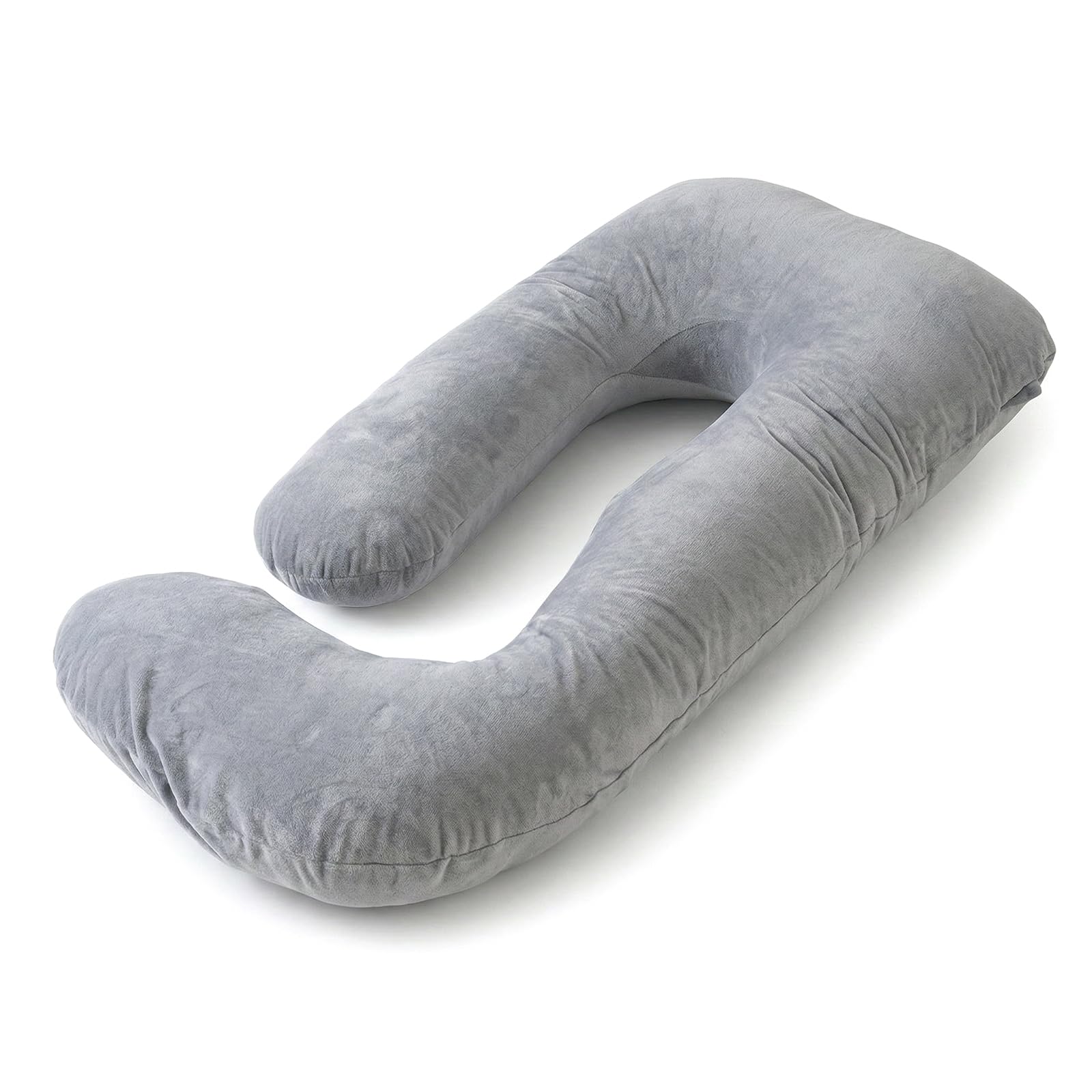 COSYLAND Cuscino Gravidanza per Dormire 2-in-1, Cuscino Allattamento e Gravidanza Salva-spazio, Supporto Ergonomico Schiena e Pancia, Federa Sfoderabile e Lavabile - 1