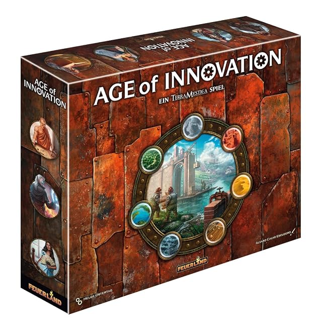 Feuerland Spiele 31024 Age of Innovation Un Juego Terra Mystica, 1 Pieza, 1-5 Jugadores