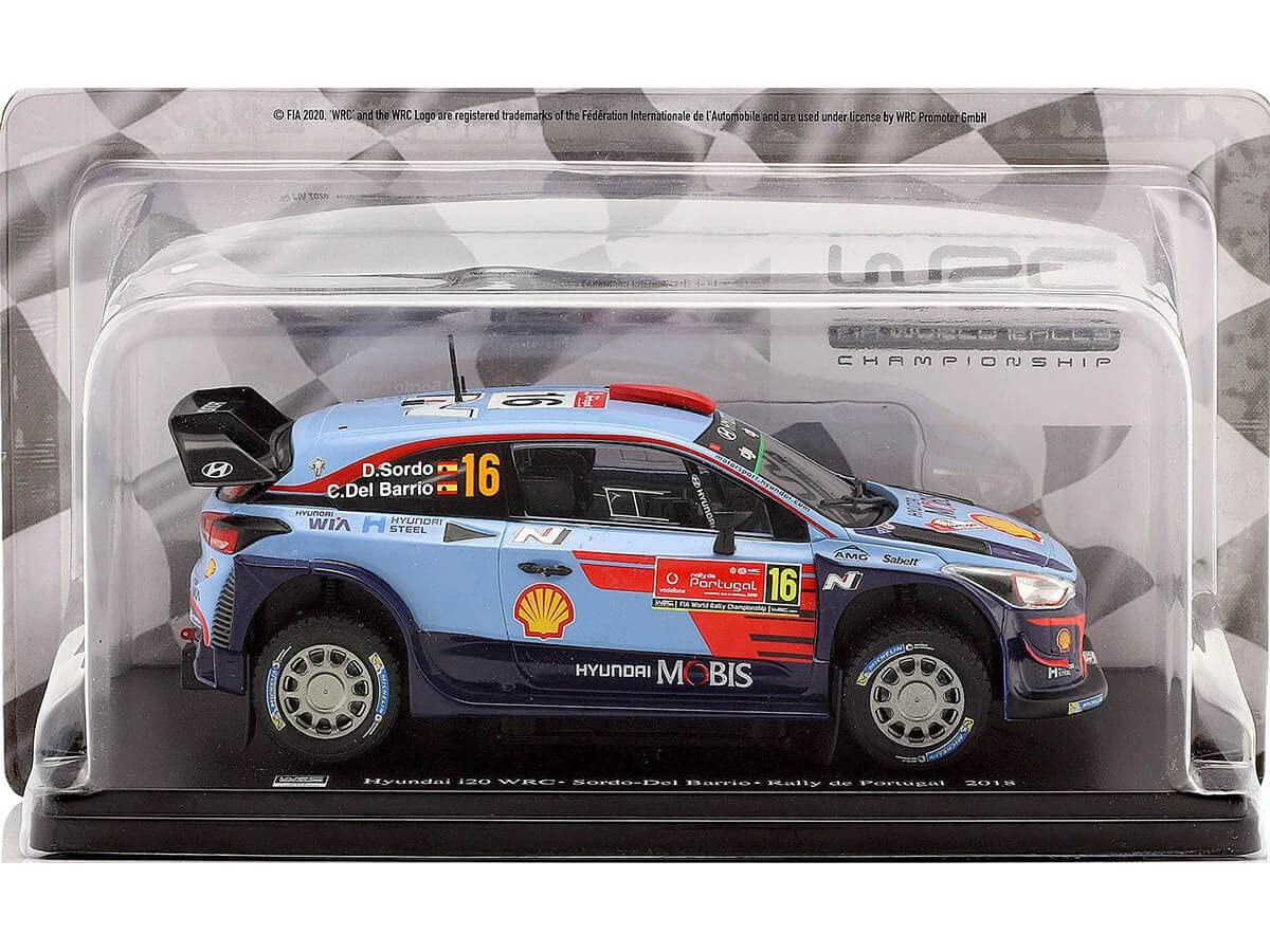 2018 Hyundai i20 WRC Nº16 Dani Sordo/del Barrio Rallye Portugal 1:24 Editorial Salvat RAL05