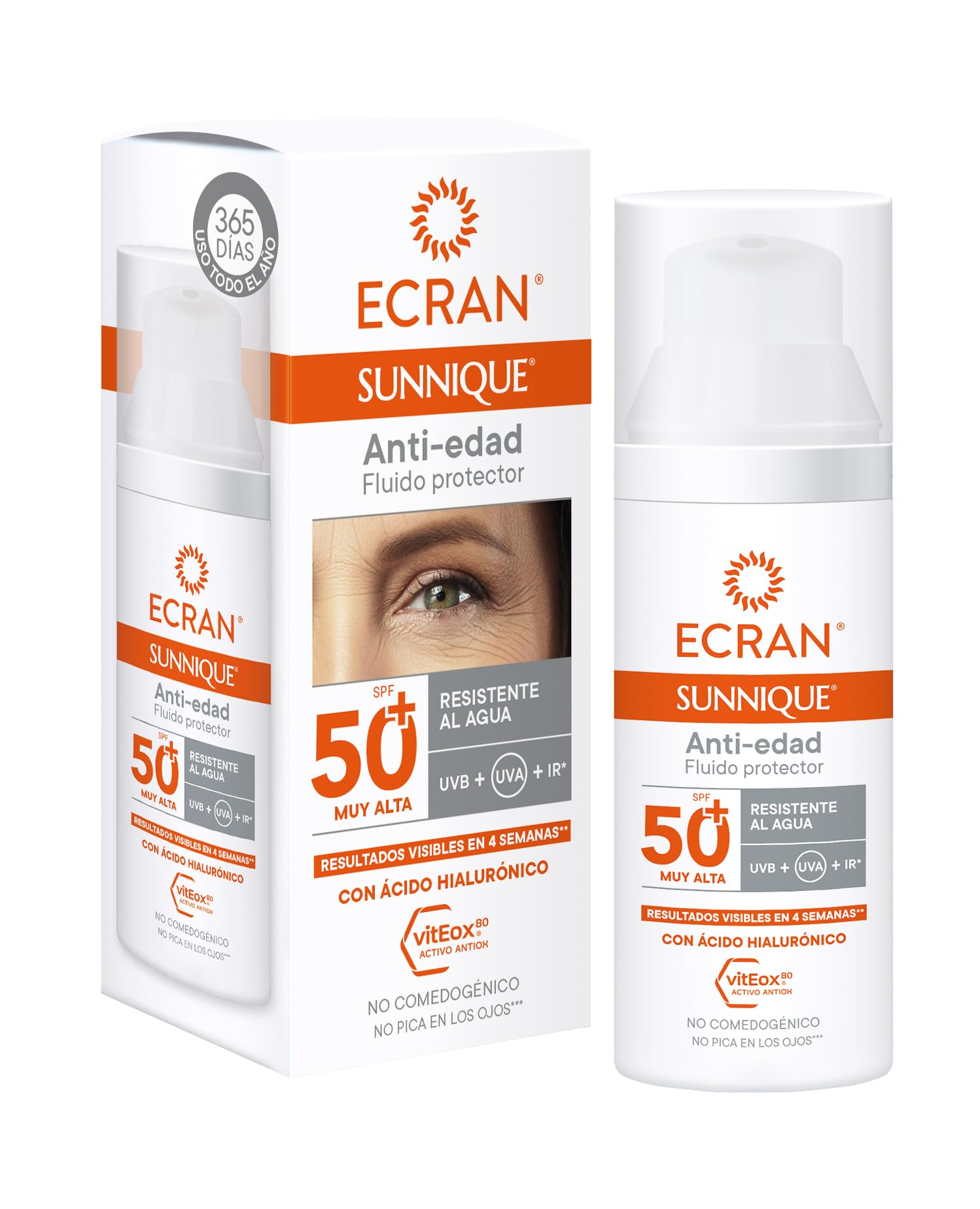 Ecran Multicoloured 31973 Bro Facial A/Arrugas F50+ 50Ml For Adults, Made For Everyday Use, 50Ml