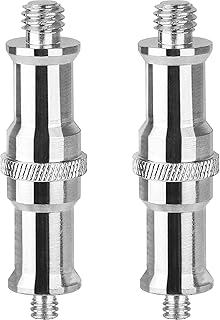 موصل حامل مصباح فلاش، موصل مسمار من 6.35 ملم إلى 9.5 ملم، موصل مسمار لحامل الإضاءة في الاستوديو، الزناد، مستقبل فلاش لاسلكي، معدات إضاءة، كاميرا DSLR