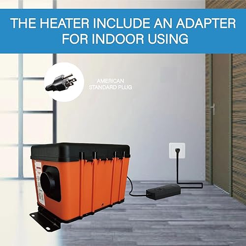 Miniatura 2 de Calentador diésel de 12 V, 24 V y 8 KW, calentador de aire diésel todo en uno, calentador de estacionamiento portátil con monitor LCD y control