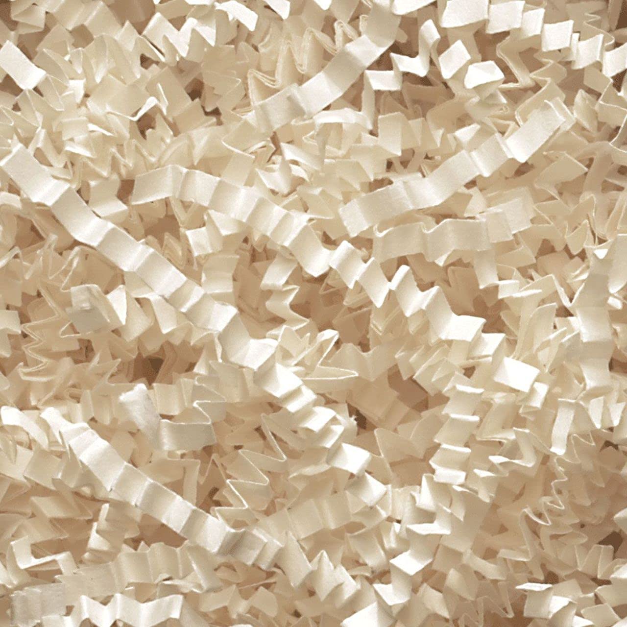 Box.it.pack.it Shredded Crinkle ZigZag Kraft Paper, Ivory, 2kg โ image 1