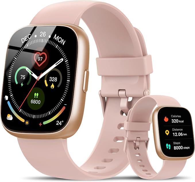 Smartwatch Mujer con Llamadas Bluetooth y 110+ Modos Deportivos